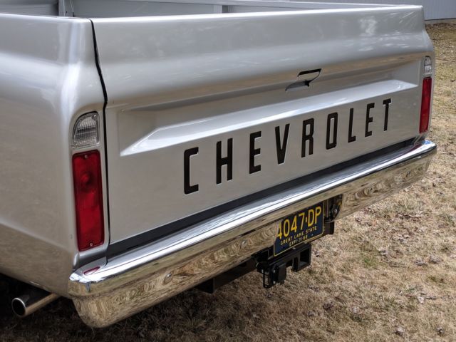 1967 Silver Chevrolet C/K Pickup 1500 Standard Cab Pickup