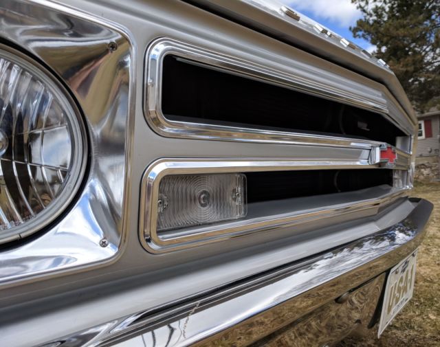 1967 Silver Chevrolet C/K Pickup 1500 Standard Cab Pickup