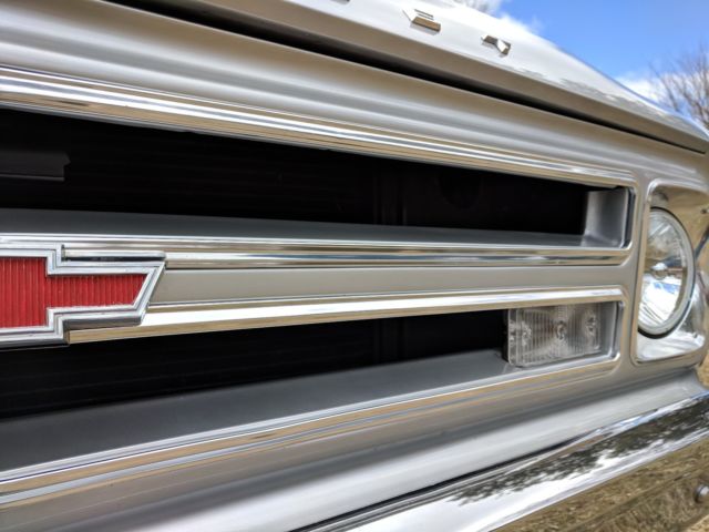 1967 Silver Chevrolet C/K Pickup 1500 Standard Cab Pickup