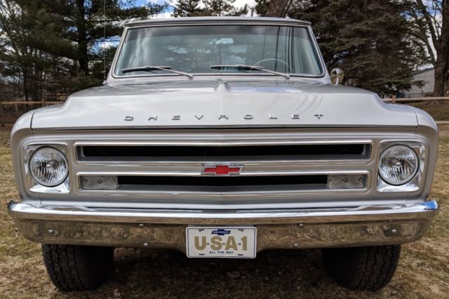 1967 Silver Chevrolet C/K Pickup 1500 Standard Cab Pickup