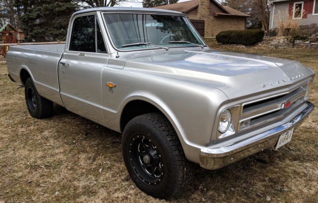 1967 Silver Chevrolet C/K Pickup 1500 Standard Cab Pickup