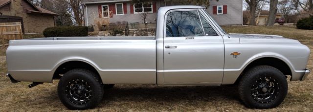 1967 Silver Chevrolet C/K Pickup 1500 Standard Cab Pickup