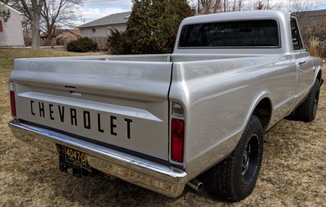 1967 Silver Chevrolet C/K Pickup 1500 Standard Cab Pickup