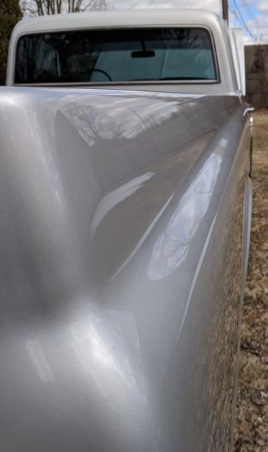 1967 Silver Chevrolet C/K Pickup 1500 Standard Cab Pickup