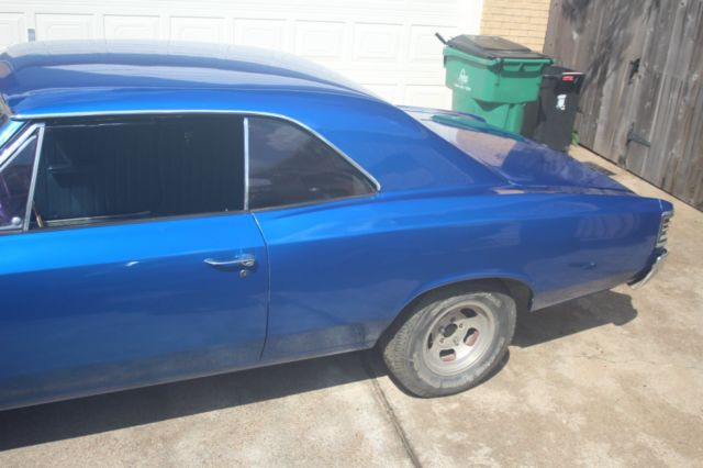 1967 Blue Chevrolet Malibu Coupe