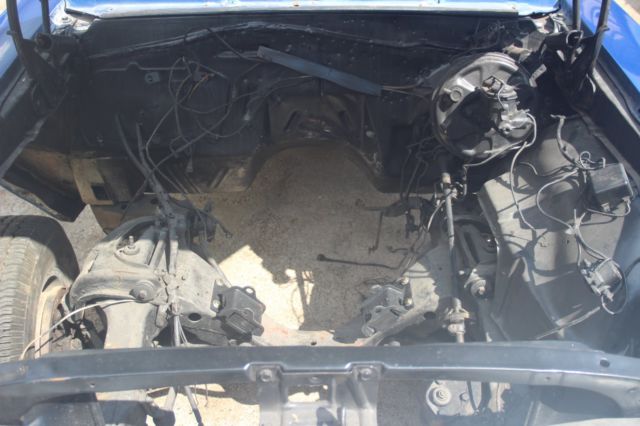 1967 Blue Chevrolet Malibu Coupe