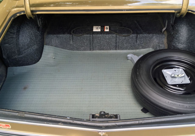 1967 Gold Chevrolet Malibu Sedan