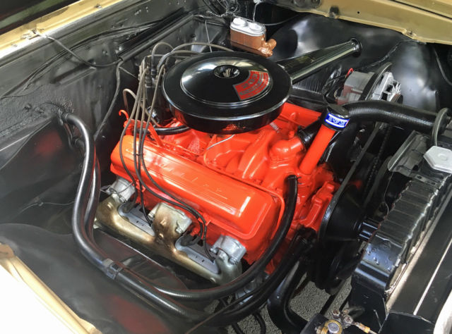 1967 Gold Chevrolet Malibu Sedan