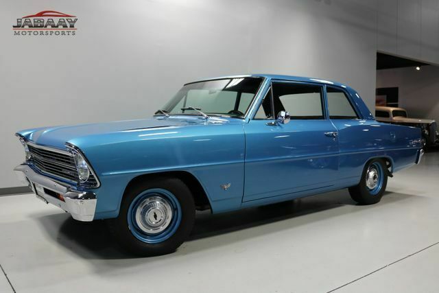 1967 Teal Chevrolet Nova Coupe