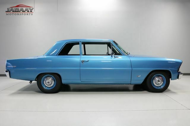 1967 Teal Chevrolet Nova Coupe