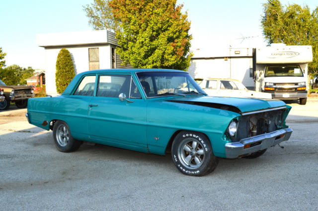 1967 Green Chevrolet Nova