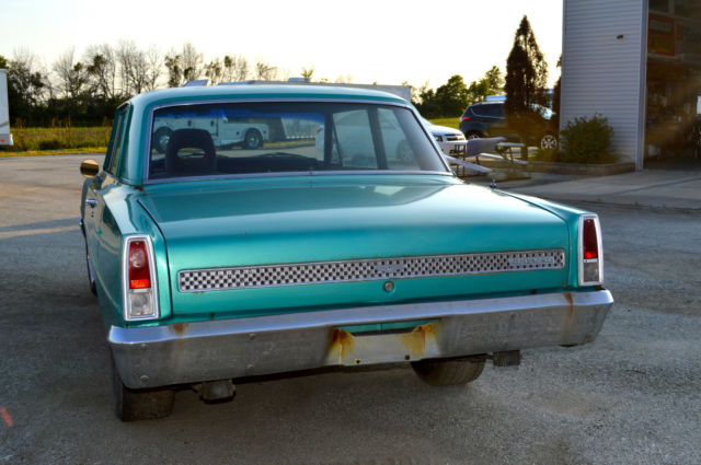 1967 Green Chevrolet Nova