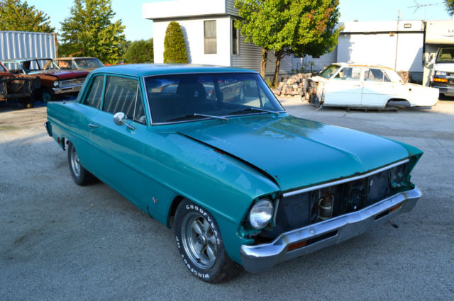 1967 Green Chevrolet Nova