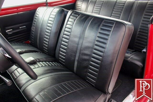 1967 Red Chevrolet Nova 4dr Car