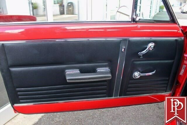 1967 Red Chevrolet Nova 4dr Car