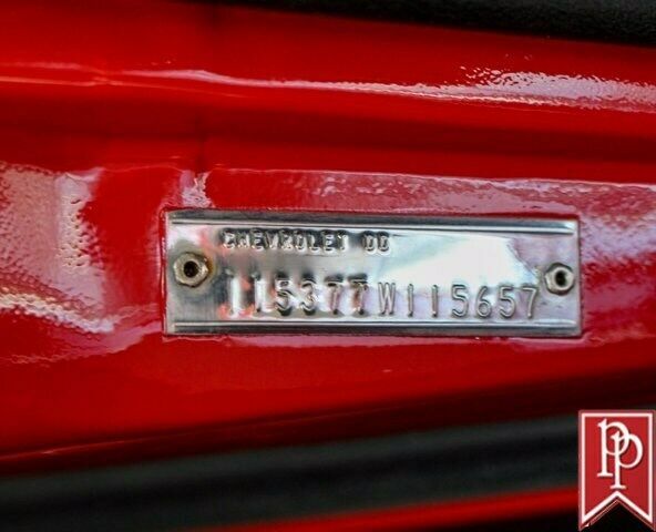 1967 Red Chevrolet Nova 4dr Car