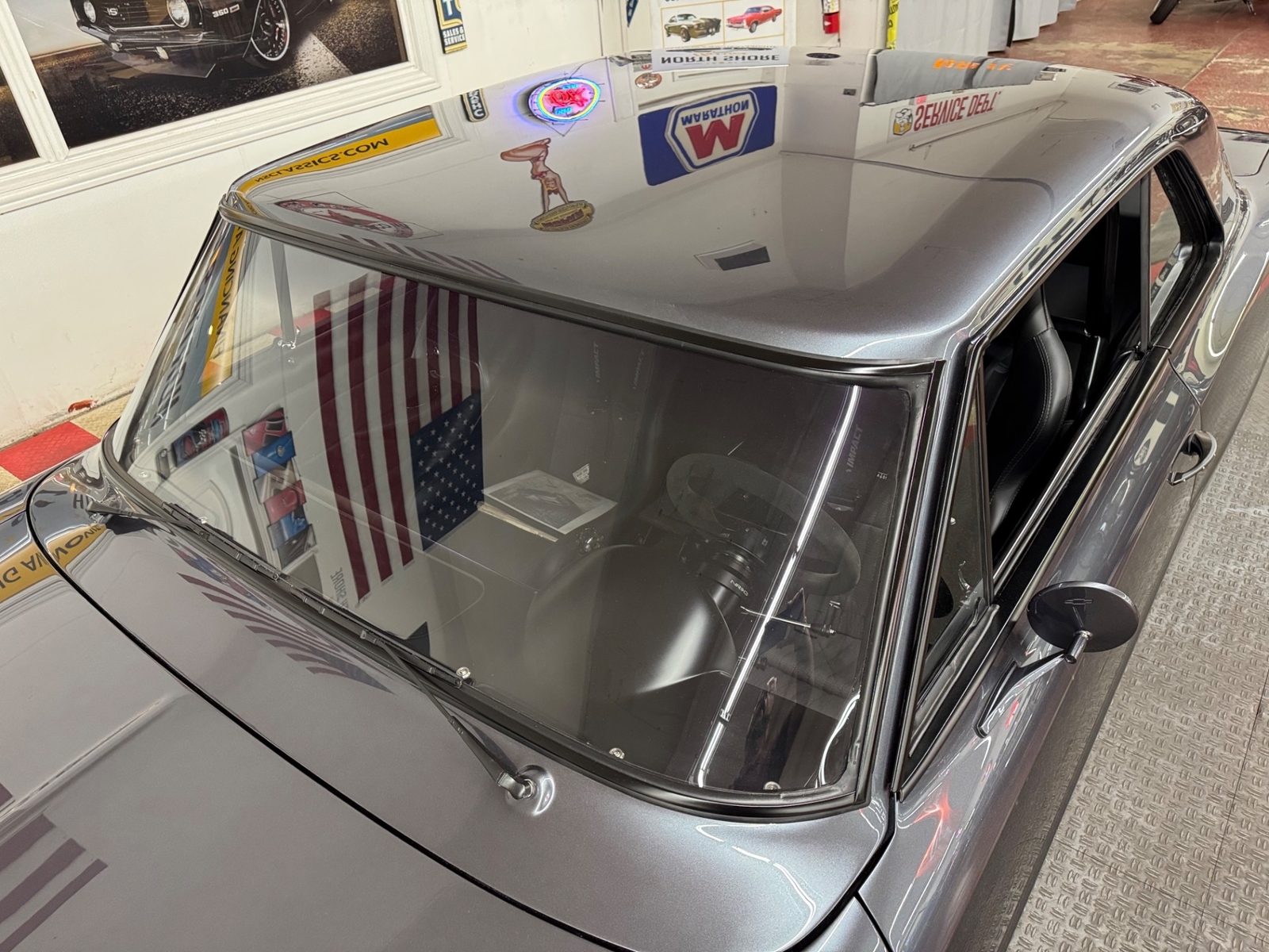 1967 Red Chevrolet Nova Coupe