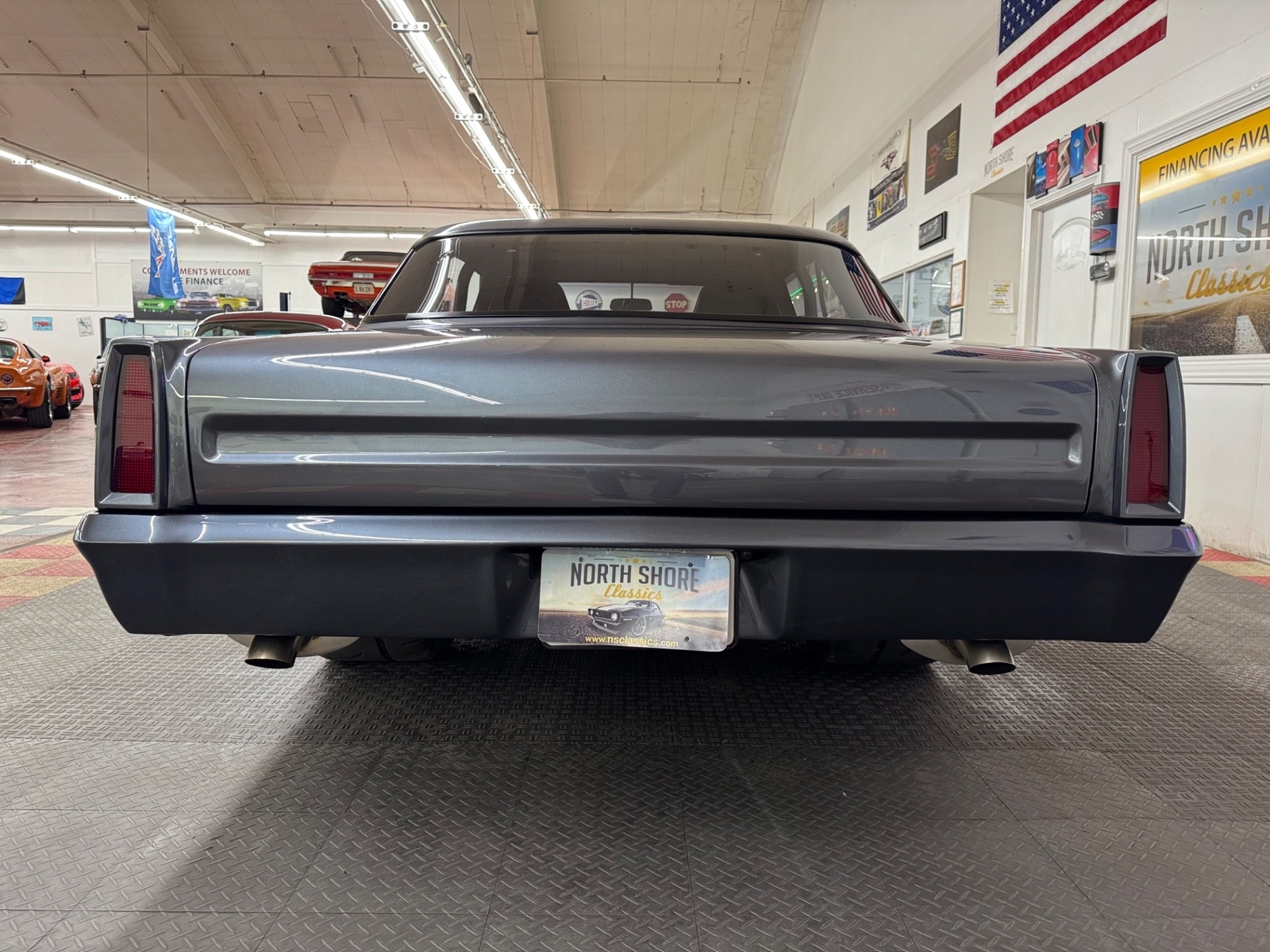 1967 Red Chevrolet Nova Coupe
