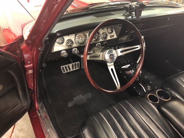 1967 Fire most red Chevrolet Nova Sedan