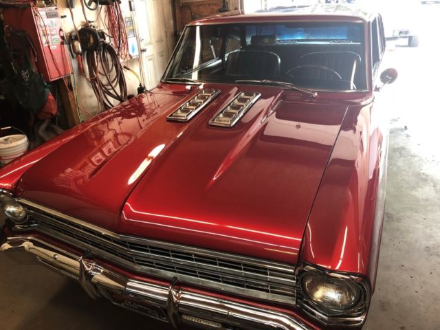 1967 Fire most red Chevrolet Nova Sedan