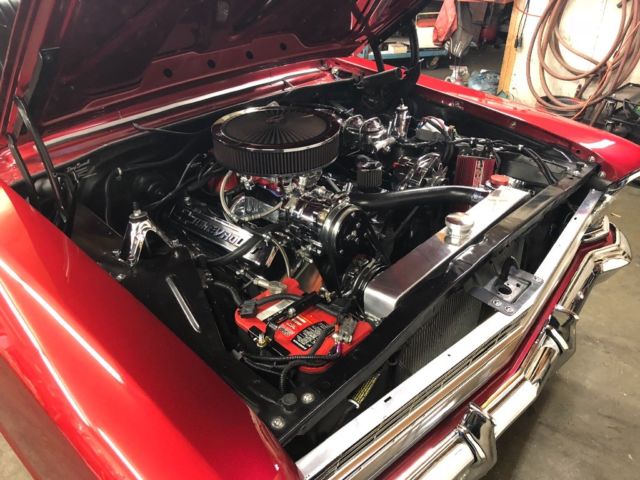 1967 Fire most red Chevrolet Nova Sedan