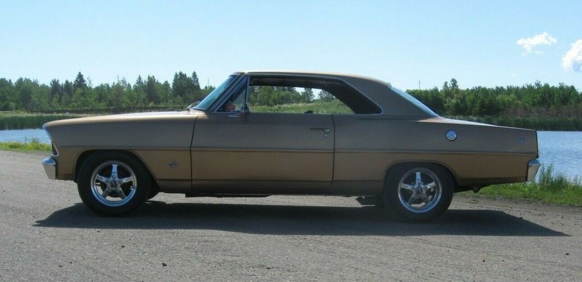 1967 Gold Chevrolet Nova --