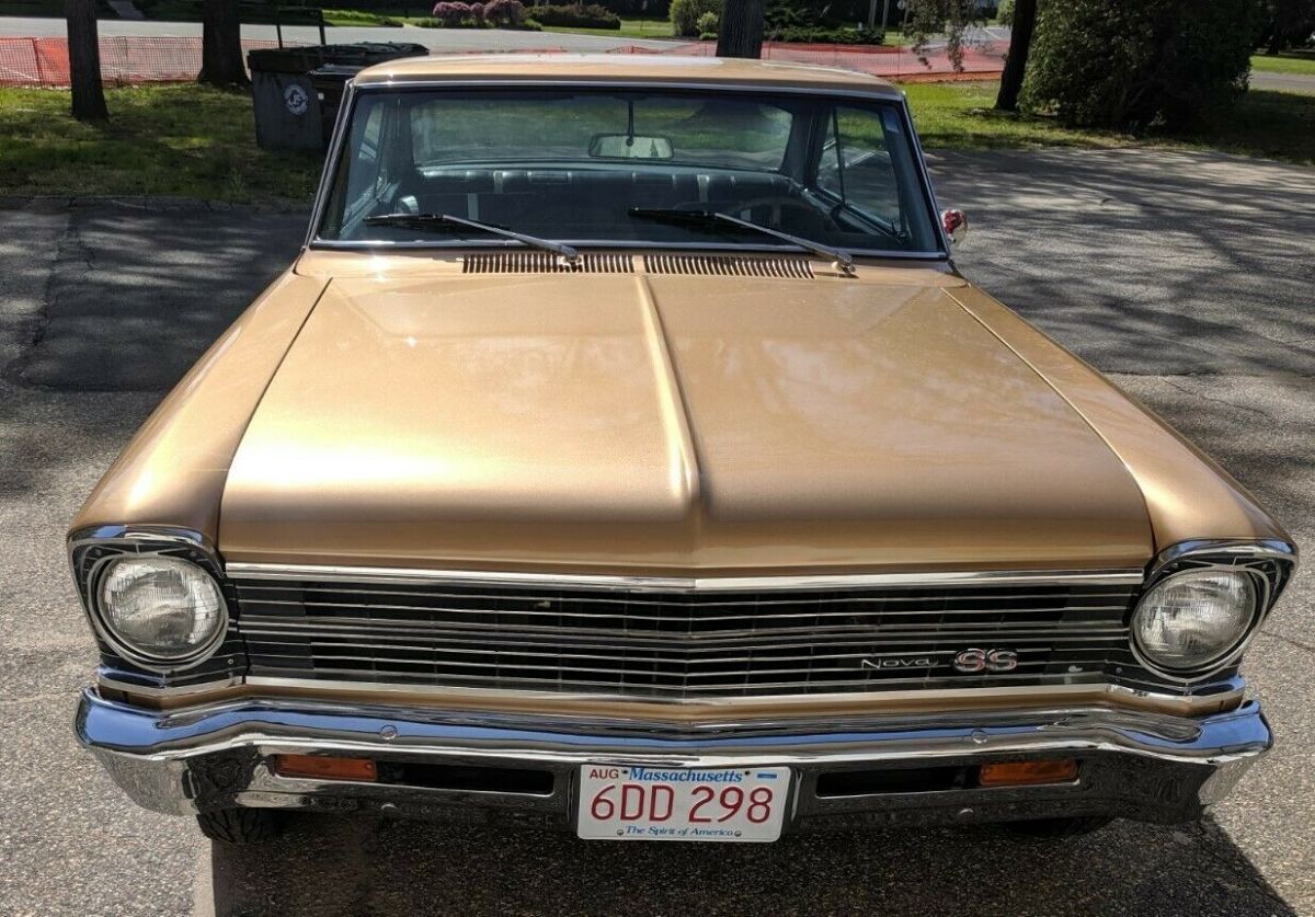 1967 Gold Chevrolet Nova --