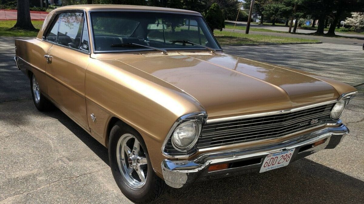 1967 Gold Chevrolet Nova --