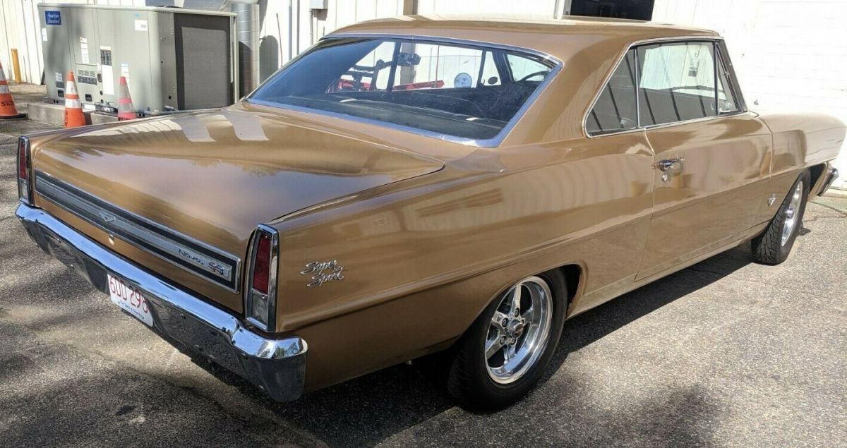 1967 Gold Chevrolet Nova --