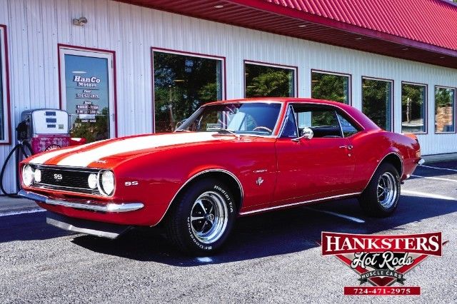 1967 White Chevrolet Camaro