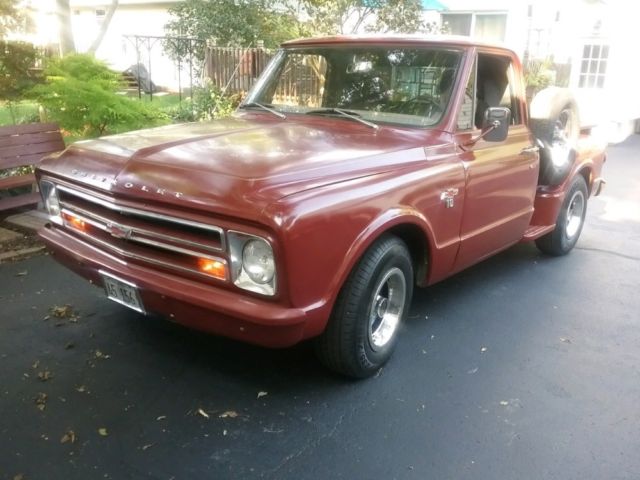 1967 Burgundy Chevrolet Other Pickups Pick Up