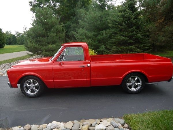 1967 Red Chevrolet Other Pickups Pickup