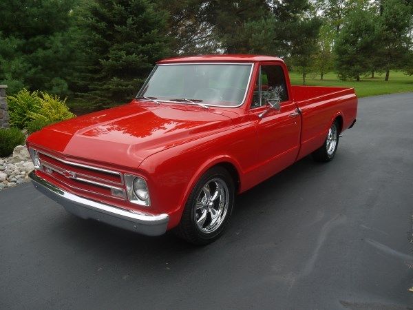 1967 Red Chevrolet Other Pickups Pickup