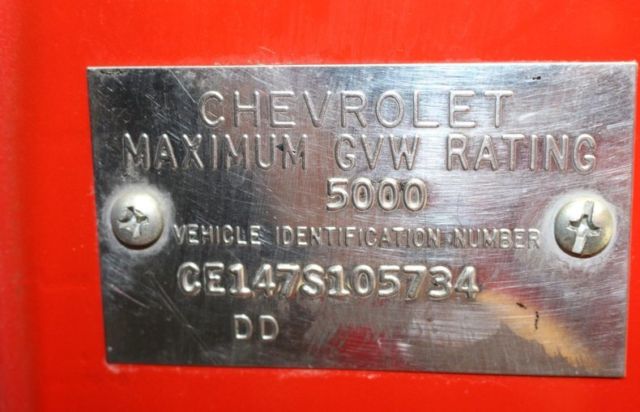 1967 Red Chevrolet Other Pickups --