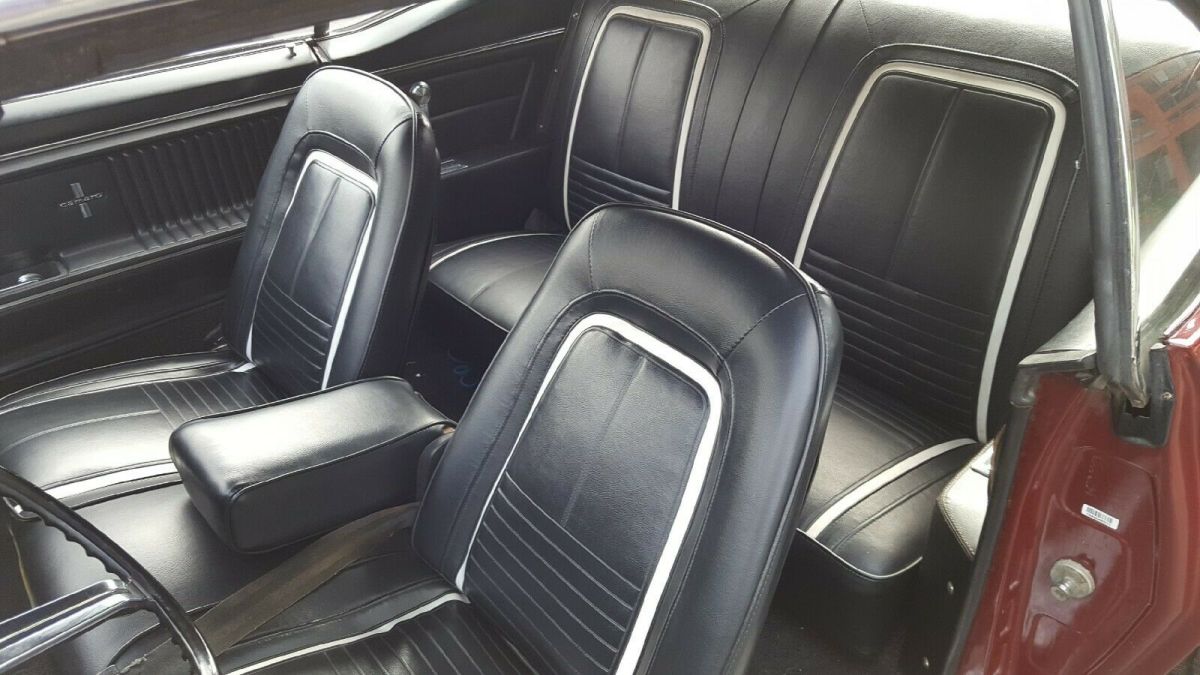 1967 Burgundy Chevrolet Camaro Coupe