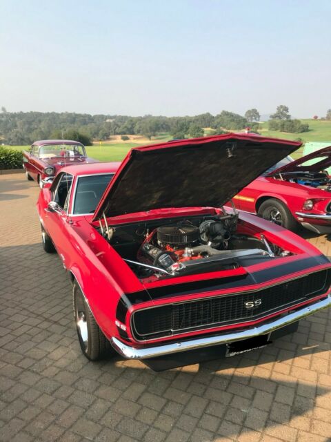 1967 Red Chevrolet Camaro Coupe