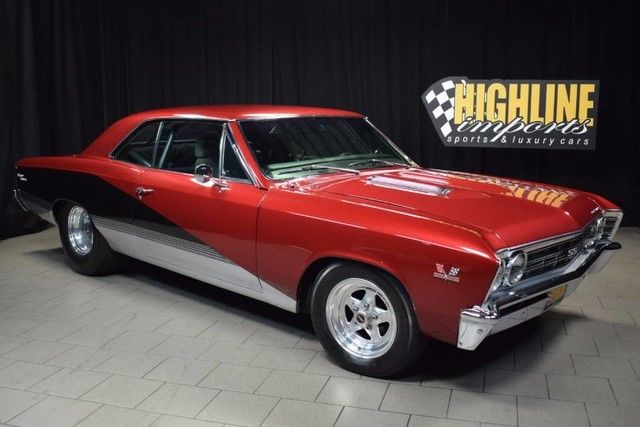 1967 Red Chevrolet Chevelle Coupe