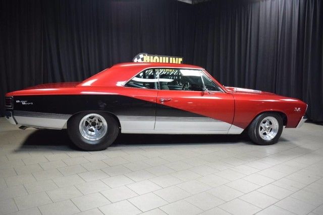 1967 Red Chevrolet Chevelle Coupe