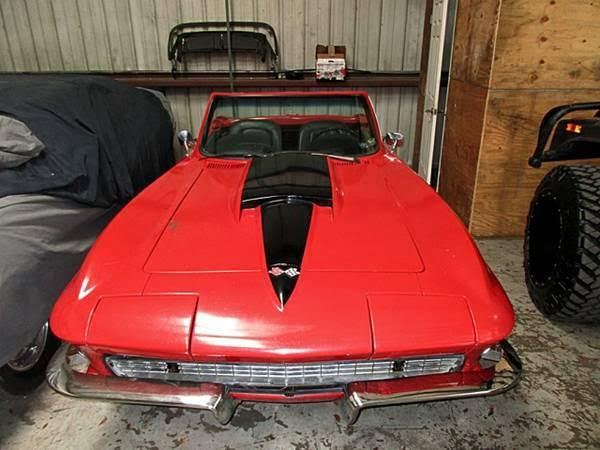 1967 Red Chevrolet Corvette Convertible