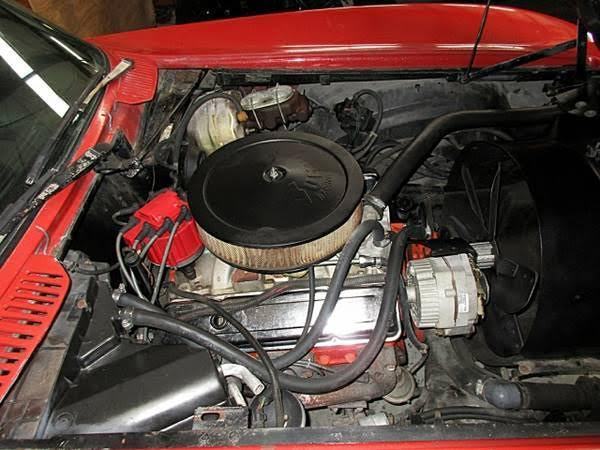 1967 Red Chevrolet Corvette Convertible