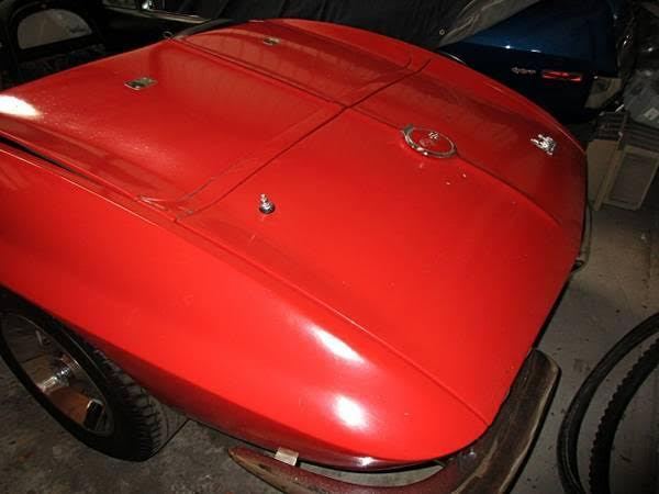 1967 Red Chevrolet Corvette Convertible