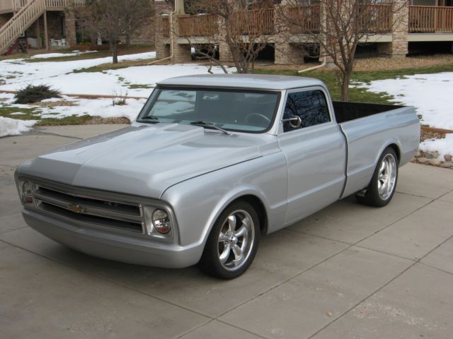 1967 Orange Chevrolet C-10