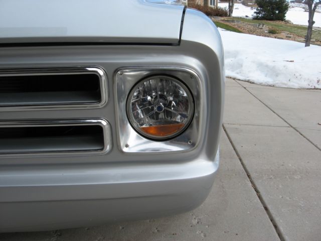 1967 Orange Chevrolet C-10