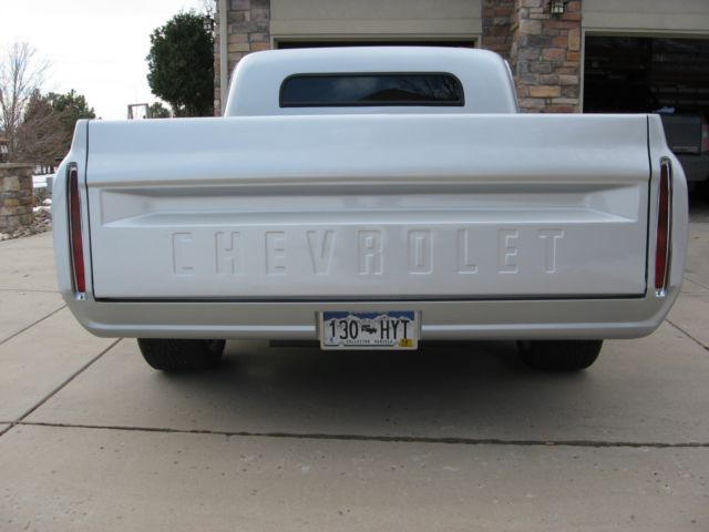 1967 Orange Chevrolet C-10