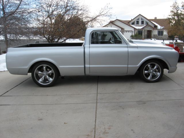 1967 Orange Chevrolet C-10