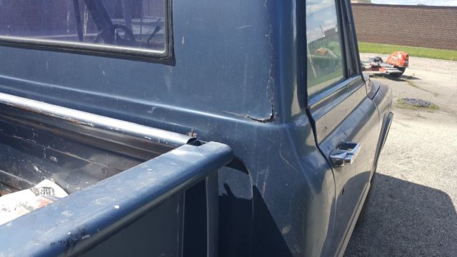 1967 Blue Chevrolet C-10 stepside