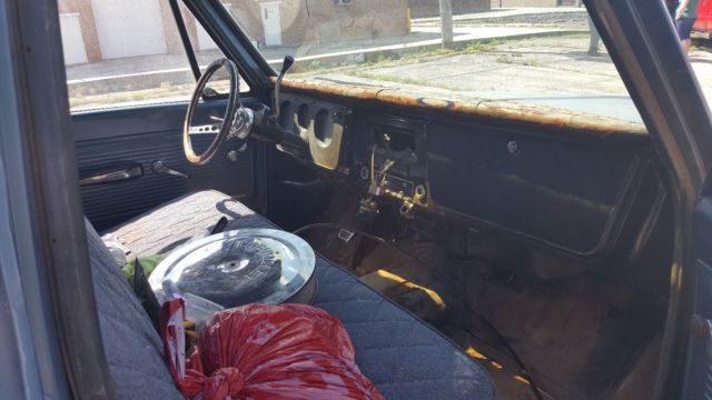 1967 Blue Chevrolet C-10 stepside