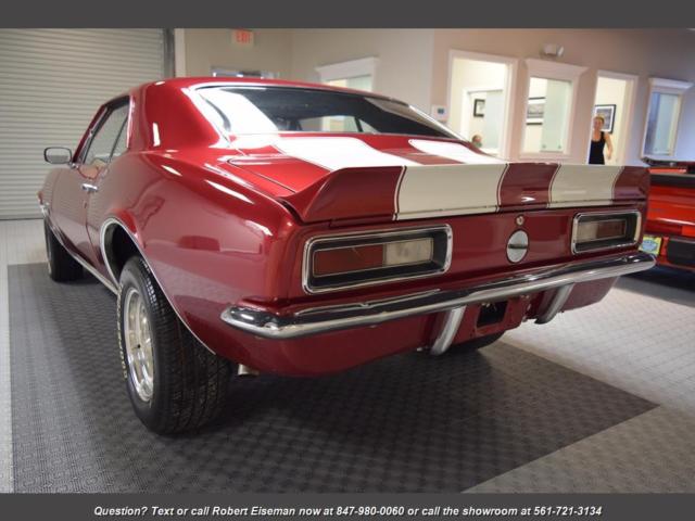 1967 Maroon Chevrolet Camaro --
