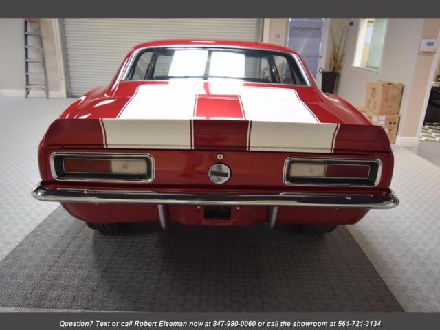 1967 Maroon Chevrolet Camaro --