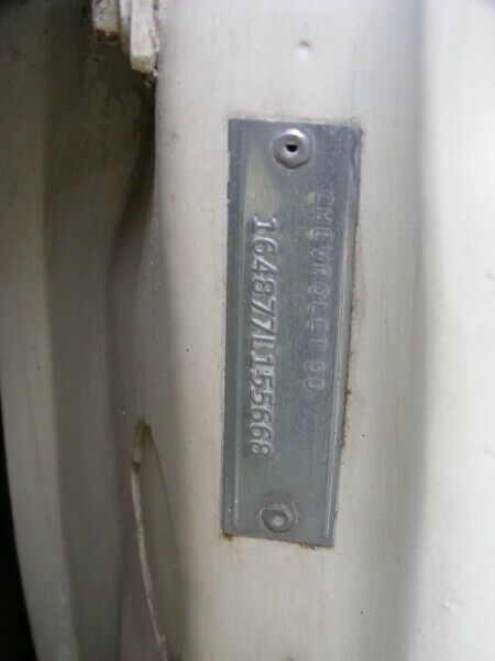 1967 Cream Chevrolet Impala Sedan